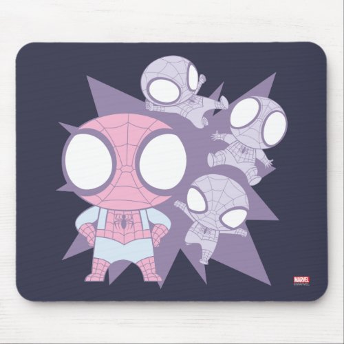 Mini Spider_Man Poses Mouse Pad