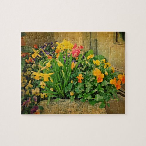 Mini Springtime Garden Jigsaw Puzzle