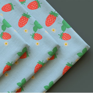 Mini Strawberry Blossom Fabric