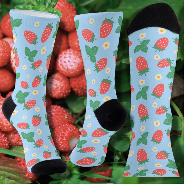 Mini Strawberry Blossom Socks (Creator Uploaded)