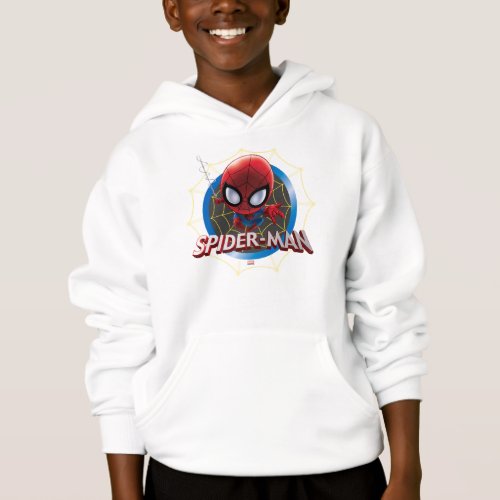 Mini Stylized Spider_Man in Web Hoodie
