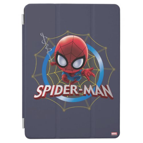 Mini Stylized Spider_Man in Web iPad Air Cover