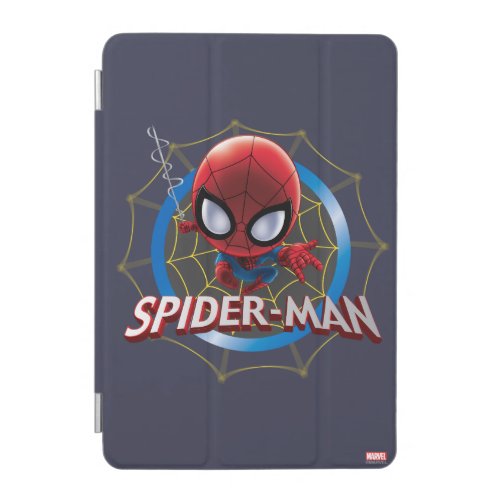 Mini Stylized Spider_Man in Web iPad Mini Cover