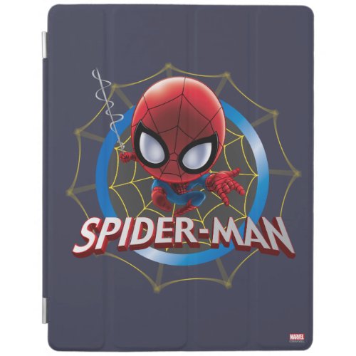 Mini Stylized Spider_Man in Web iPad Smart Cover