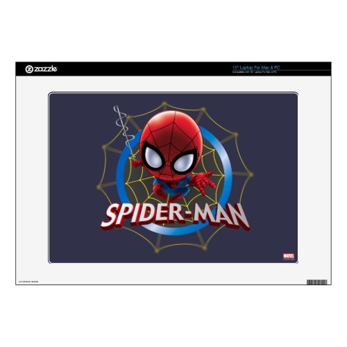 Mini Stylized Spider-Man in Web