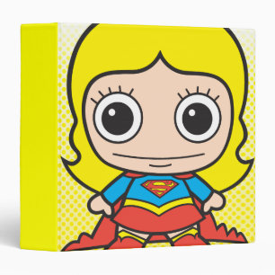 Mini Supergirl 3 Ring Binder