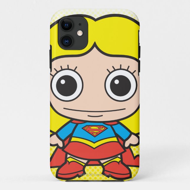 Mini Supergirl Case-Mate iPhone Case (Back)