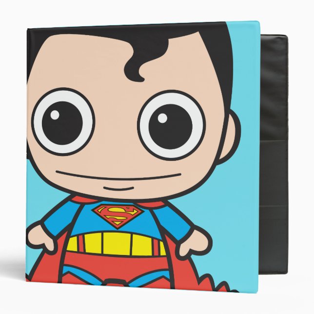 Mini Superman 3 Ring Binder (Front/Inside)