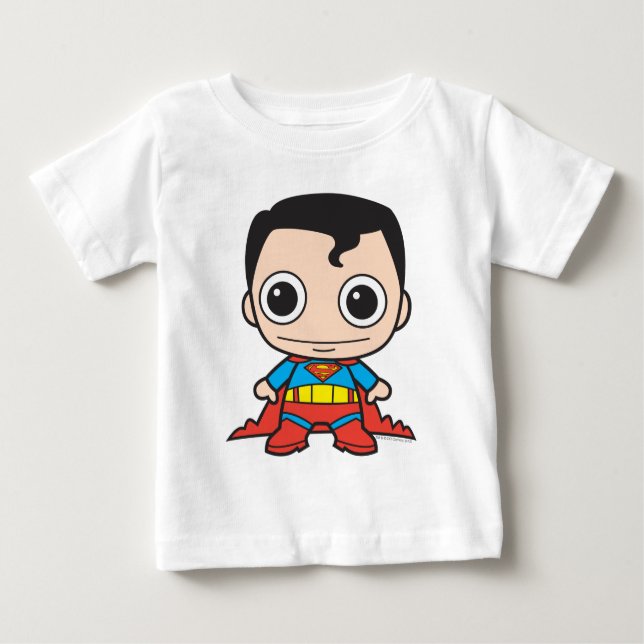 Mini Superman Baby T-Shirt (Front)