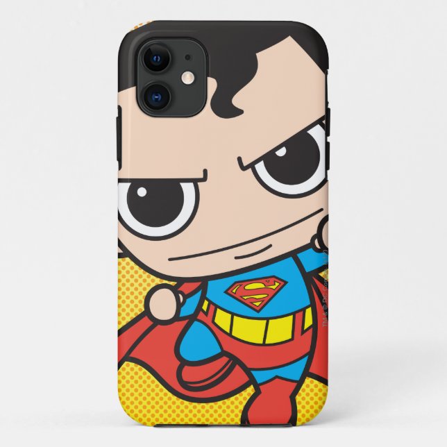 Mini Superman Flying Case-Mate iPhone Case (Back)