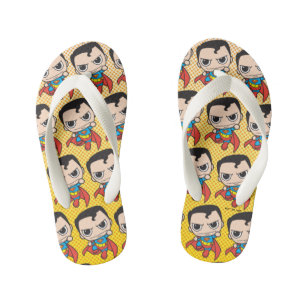 Mini Superman Flying Kid's Flip Flops