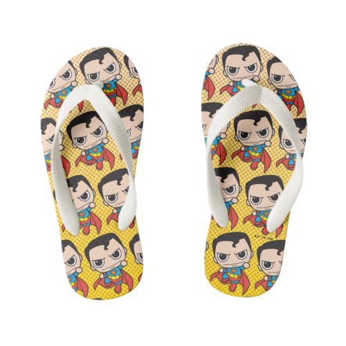 Mini Superman Flying Kids Flip Flops