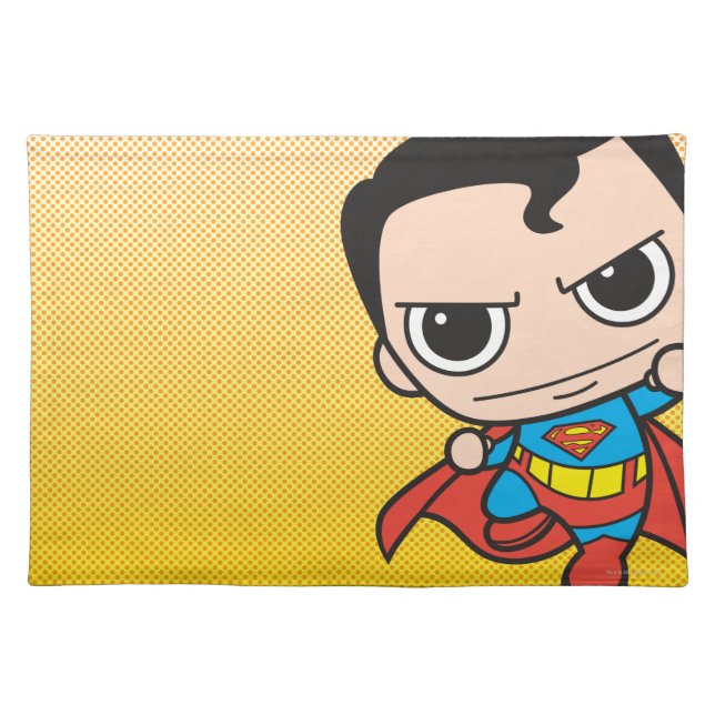 Mini Superman Flying Placemat (Front)