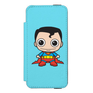 Mini Superman Wallet Case For iPhone SE/5/5s