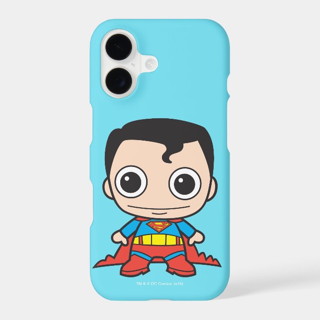 Mini Superman Iphone Case (Back)