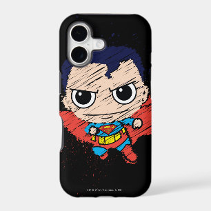 Mini Superman Sketch iPhone 17 Case
