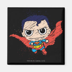 Mini Superman Sketch Magnet
