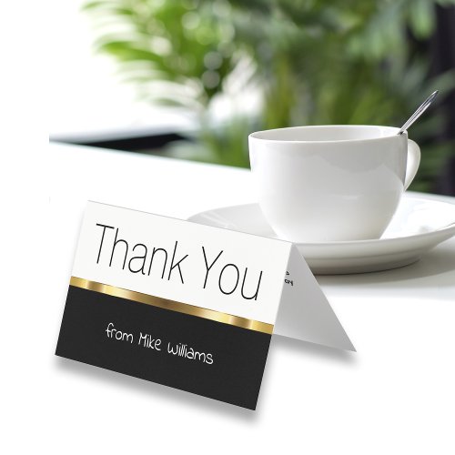 Mini Thank You Notes Elegant Design