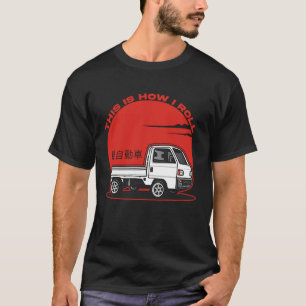 Mini Truck Kei Car Japan Cab Over Compact 4wd Off T-Shirt