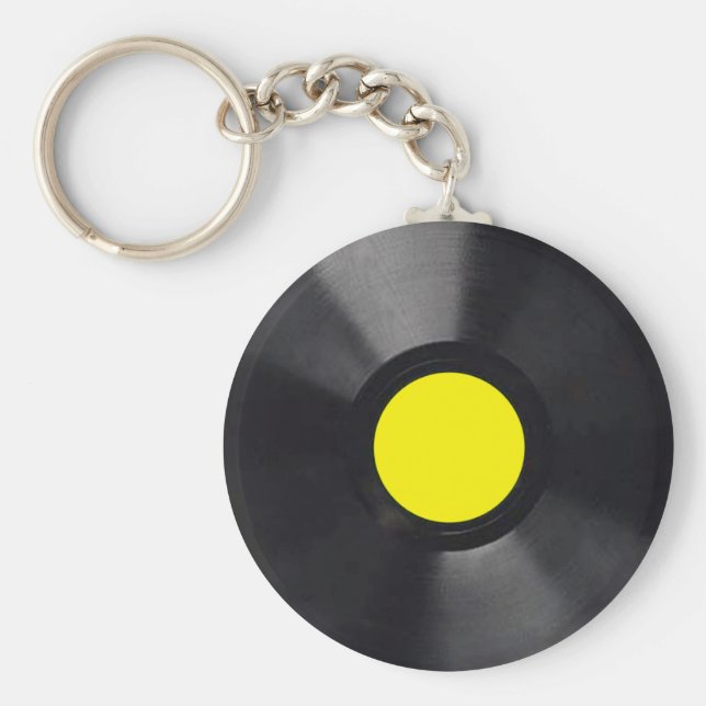 Mini Vinyl LP Keychain (Front)
