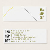 Mini Visitenkarten (Front & Back)