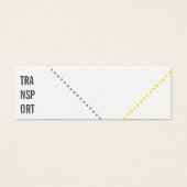 Mini Visitenkarten Transporte Kurier Fahrer (Front)