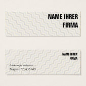 Mini visiting cards (Front & Back)
