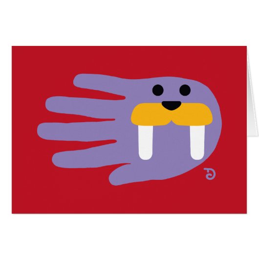 Mini Walrus Cards (Front Horizontal)