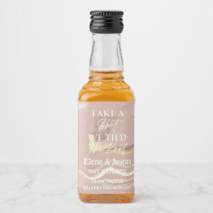 Mini Whiskey Botlle Label - Liquor Label - Wedding