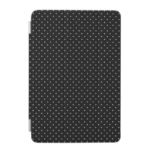Mini White Polka Dots in Black Decor iPad Mini Cover