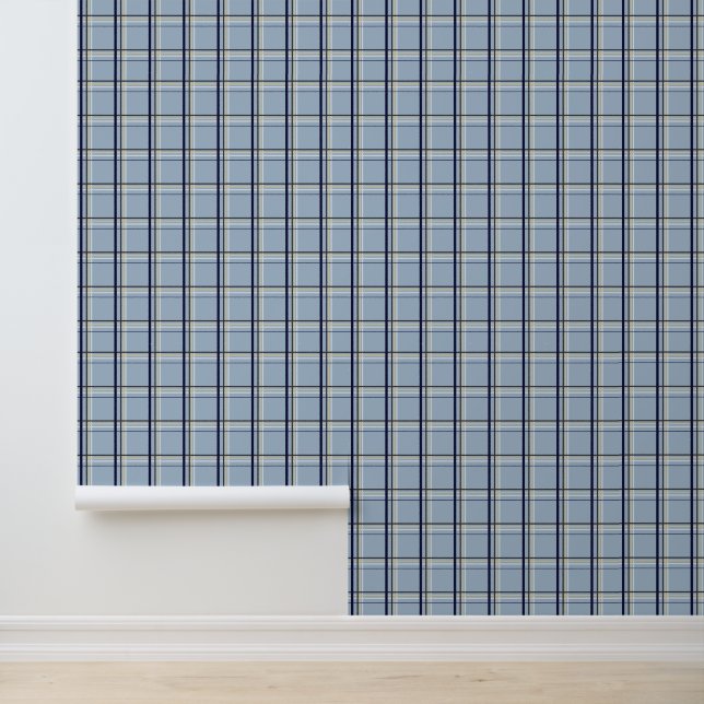 Mini Winter Sun Plaid Tartan Wallpaper (Application)
