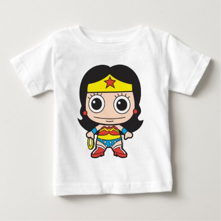 Mini Wonder Woman Baby T-shirt