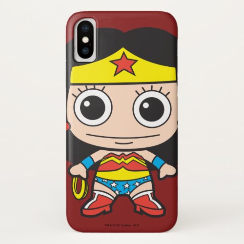 Mini Wonder Woman iPhone X Case