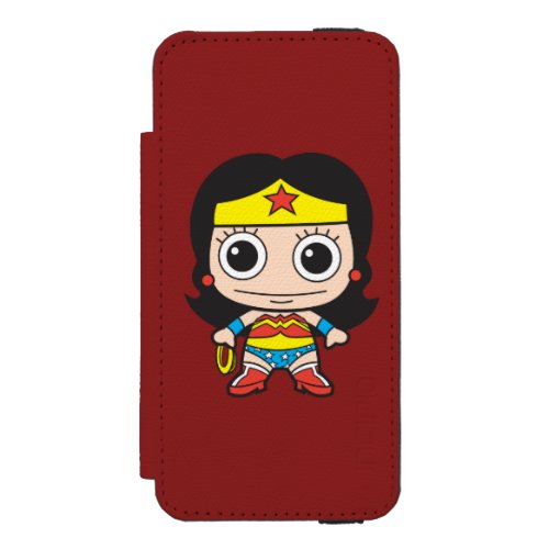 Mini Wonder Woman Wallet Case For iPhone SE55s