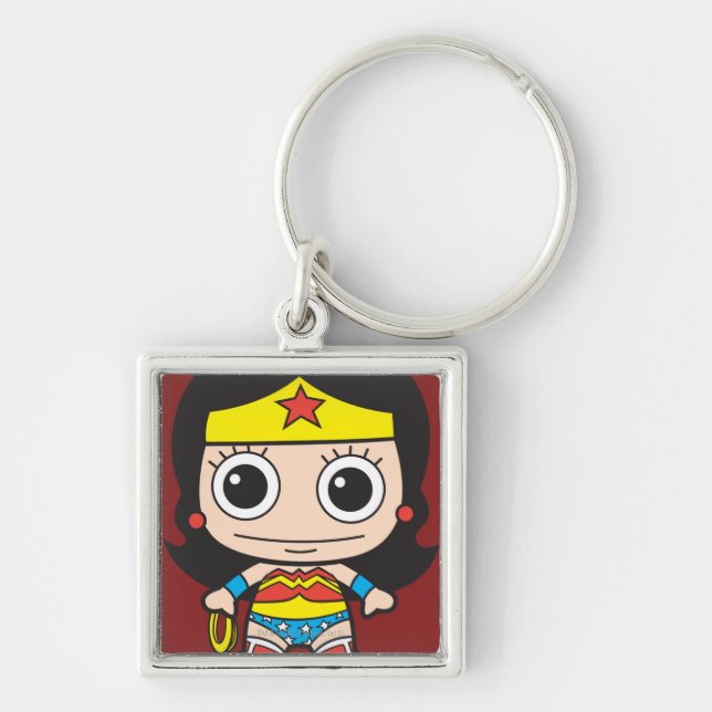 Mini Wonder Woman Keychain (Front)