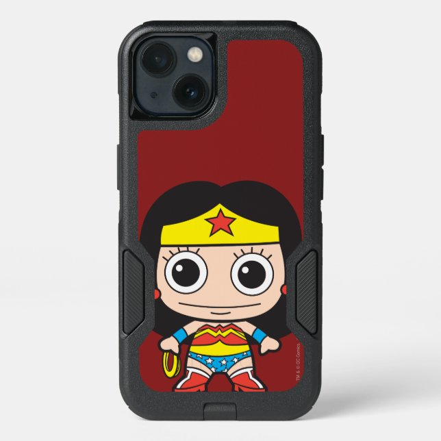 Mini Wonder Woman Otterbox iPhone Case (Back)