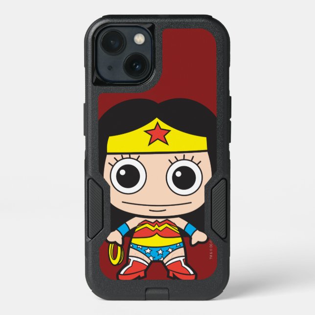 Mini Wonder Woman Otterbox iPhone Case (Back)
