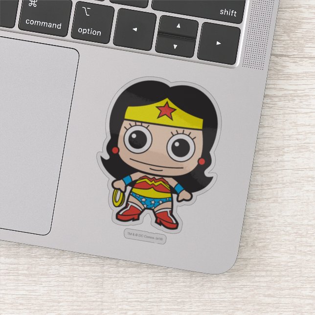Mini Wonder Woman Sticker (Detail)