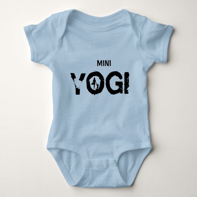 Mini Yogi Onsie Baby Bodysuit (Front)