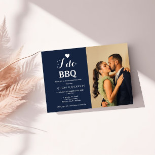 Miniamlist script i do bbq engagement party  invitation