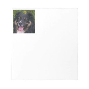 Miniature American Shepherd Black Tri Notepad