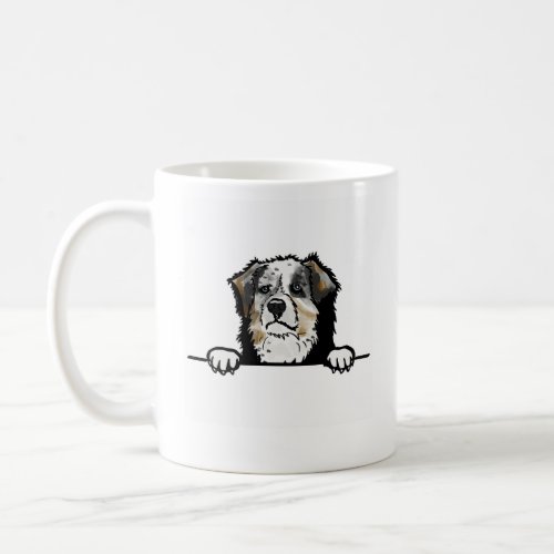 Miniature american shepherd  coffee mug