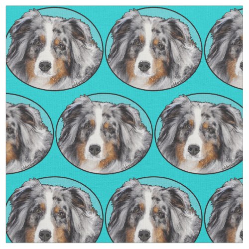 Miniature American Shepherd Fabric