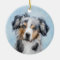 Miniature American Shepherd Painting - Dog Art