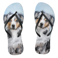 Miniature American Shepherd Painting - Dog Art
