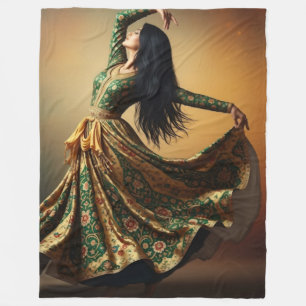 Miniature Art Fleece Blanket