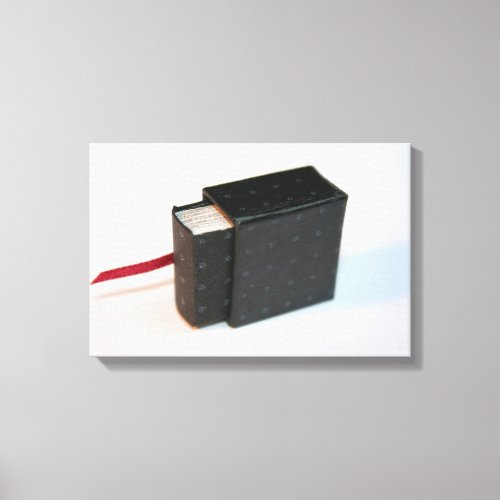 Miniature Artists Book with its Box Canvas