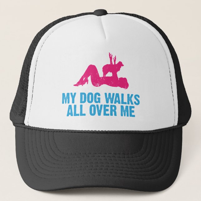 Miniature Australian Shepherd Trucker Hat (Front)