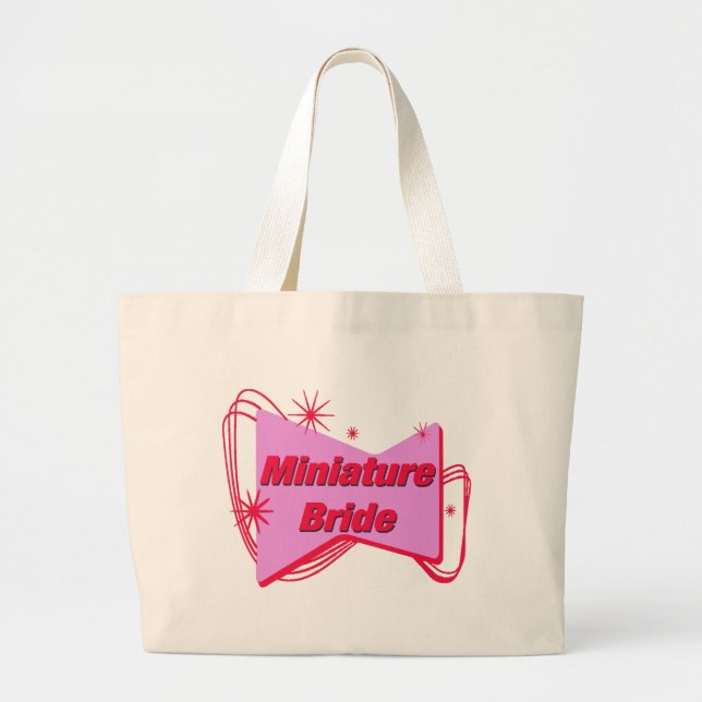 Miniature Bride Junior Bride Tote Bag (Front)