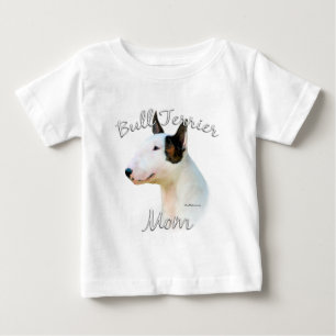 Miniature Bull Terrier Mom 2 Baby T-Shirt